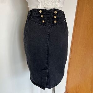 Jordache  gold vintage skirt